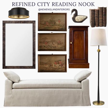 New England Interiors • Refined City Reading Nook 📚🦆

TO SHOP: Click the link in bio or copy and paste this link into your web browser 

#home #homeinspo #interiordesign #polo #equestrian #ducks #classic #reading #newengland #books #refined #city #lighting

#LTKhome