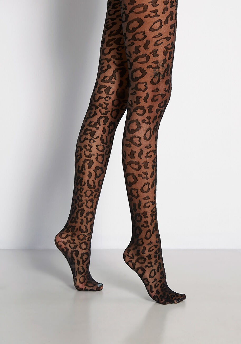 A Walk On the Wild Side Tights | Modcloth