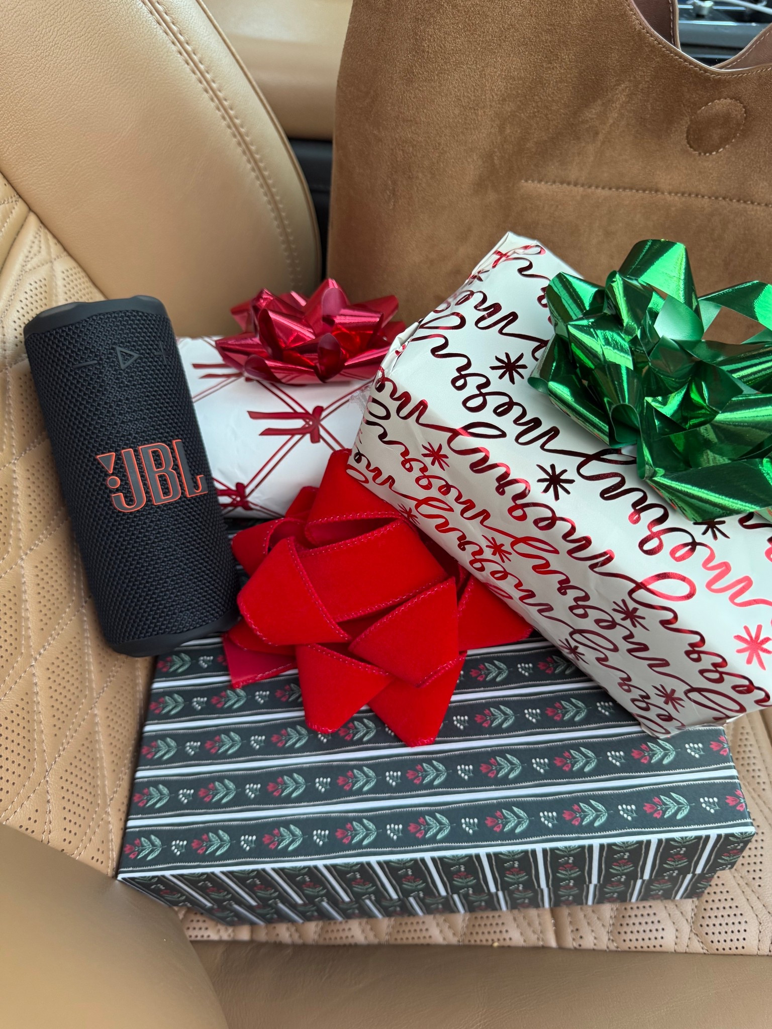 #Ad Wrapped, ready, and impossible to drop— the JBL Grip is my favorite holiday upgrade! Be the life of the party & have the tunes ready anytime, anywhere! 🎁✨ Shop @jblaudio now at @Target! 🛒 #TargetPartner #Target #GiftGuides #LTKChristmas #LTKGiftGuide

#LTKGiftGuide #LTKHoliday #LTKTravel