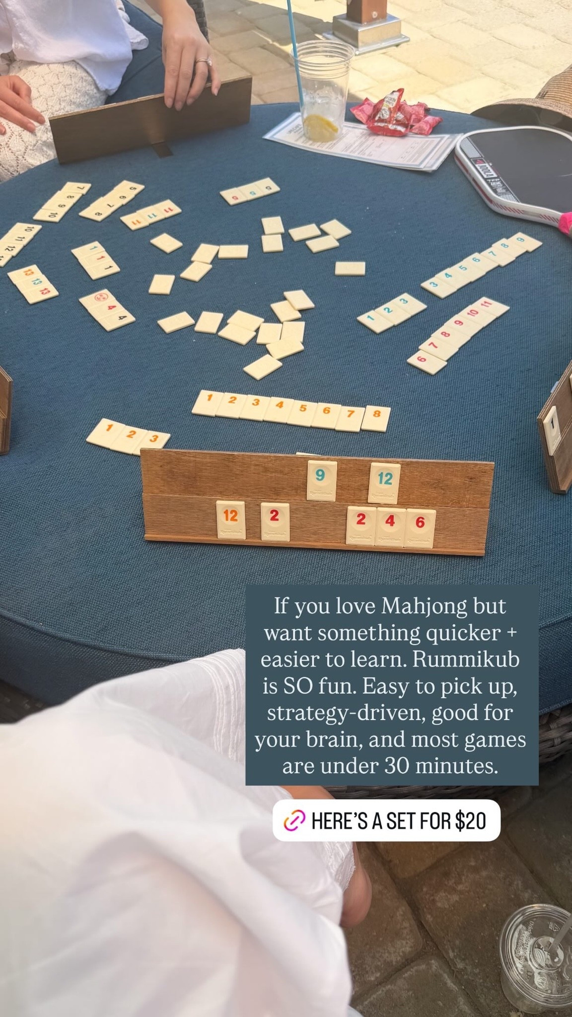 If you love Mahjong but want something quicker + easier to learn you have to try Rummikub!

#LTKdayinmylife #LTKSeasonal #LTKHome