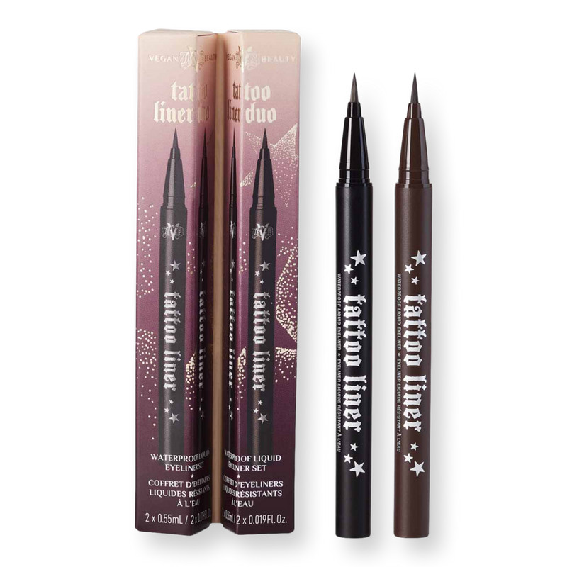 Tattoo Liner Duo Waterproof Liquid Eyeliner Set | Ulta