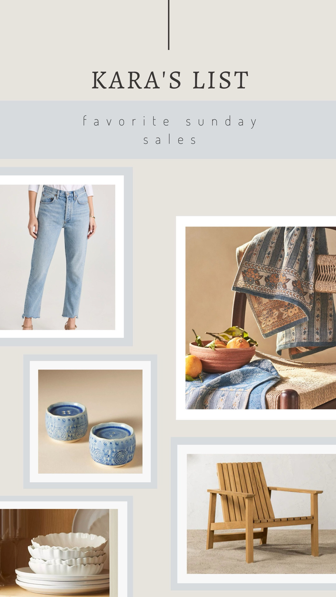 kara’s list // favorite sunday sales #designbykaratheresa

#LTKsalealert #LTKfindsunder100