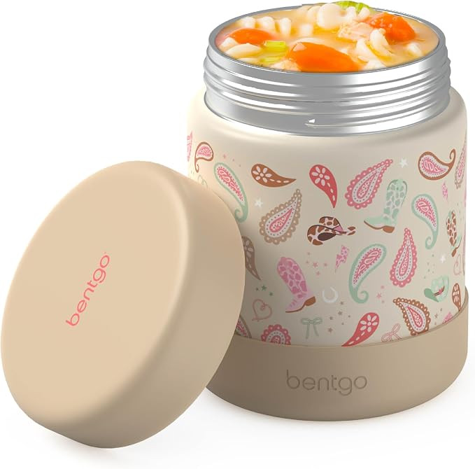 Bentgo Kids Stainless Steel Leak-Proof Food Jar for Hot or Cold Food | Amazon (US)
