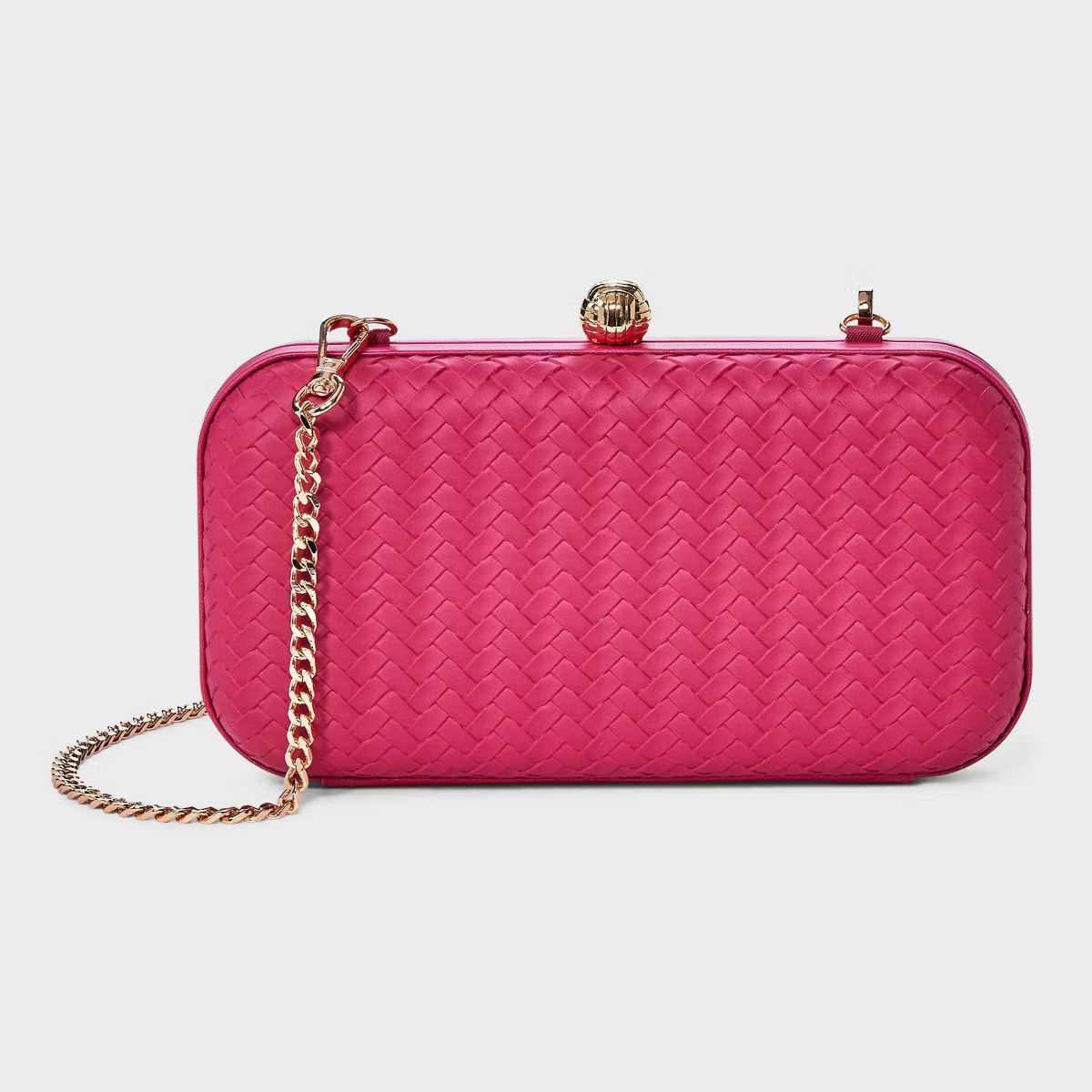 Woven Minaudiere Clutch Crossbody Bag - A New Day™ | Target