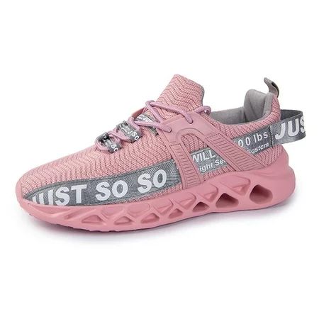 Lightweight Running Shoes Womens Athletic Blade Non Slip Tennis Fashion Sneakers - Pink-gray 8.5 | Walmart (US)