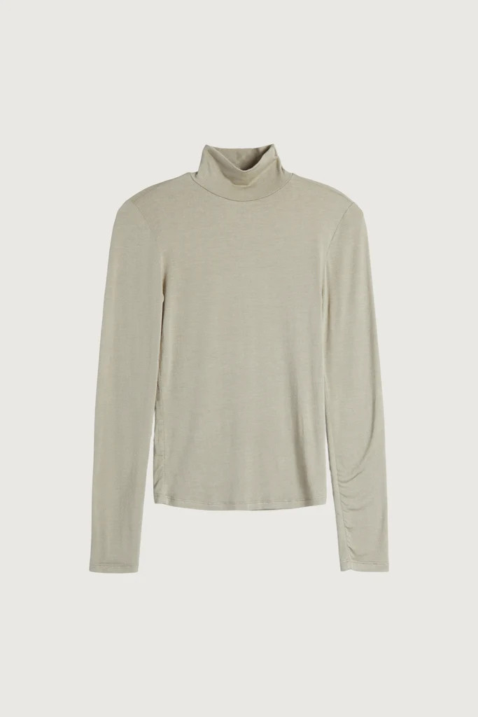 TURTLENECK LONG SLEEVE TOP | OAK + FORT