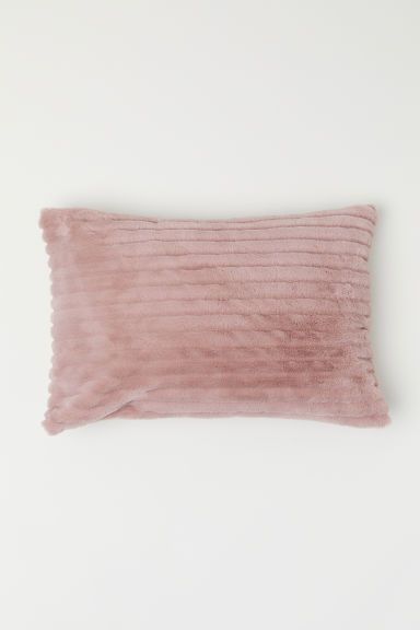 H & M - Faux Fur Cushion Cover - Pink | H&M (US)