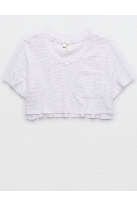 OFFLINE By Aerie Wow! Waffle Voop T-Shirt | Aerie