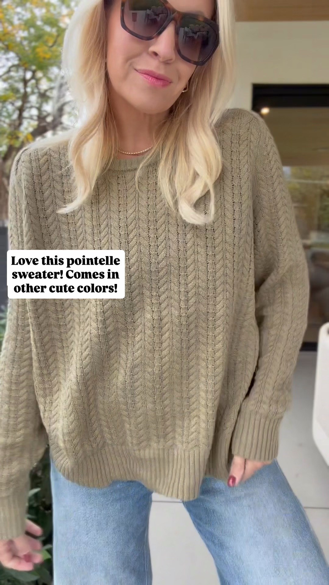 Such a good basic cable knit!