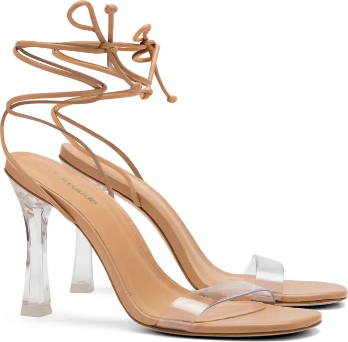 LARROUDE Gloria Ankle Tie Sandal | Nordstrom | Nordstrom