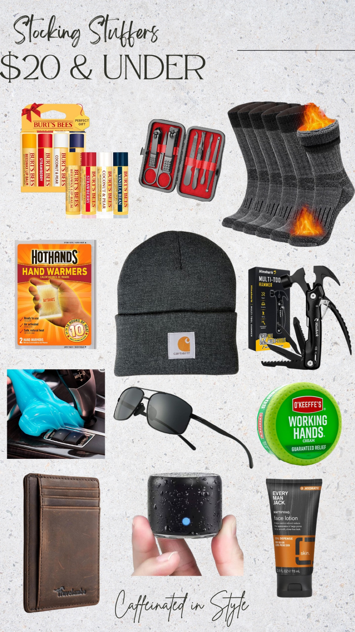 Stocking stuffers for him// $20 and under 

#LTKHoliday #LTKGiftGuide #LTKfindsunder50