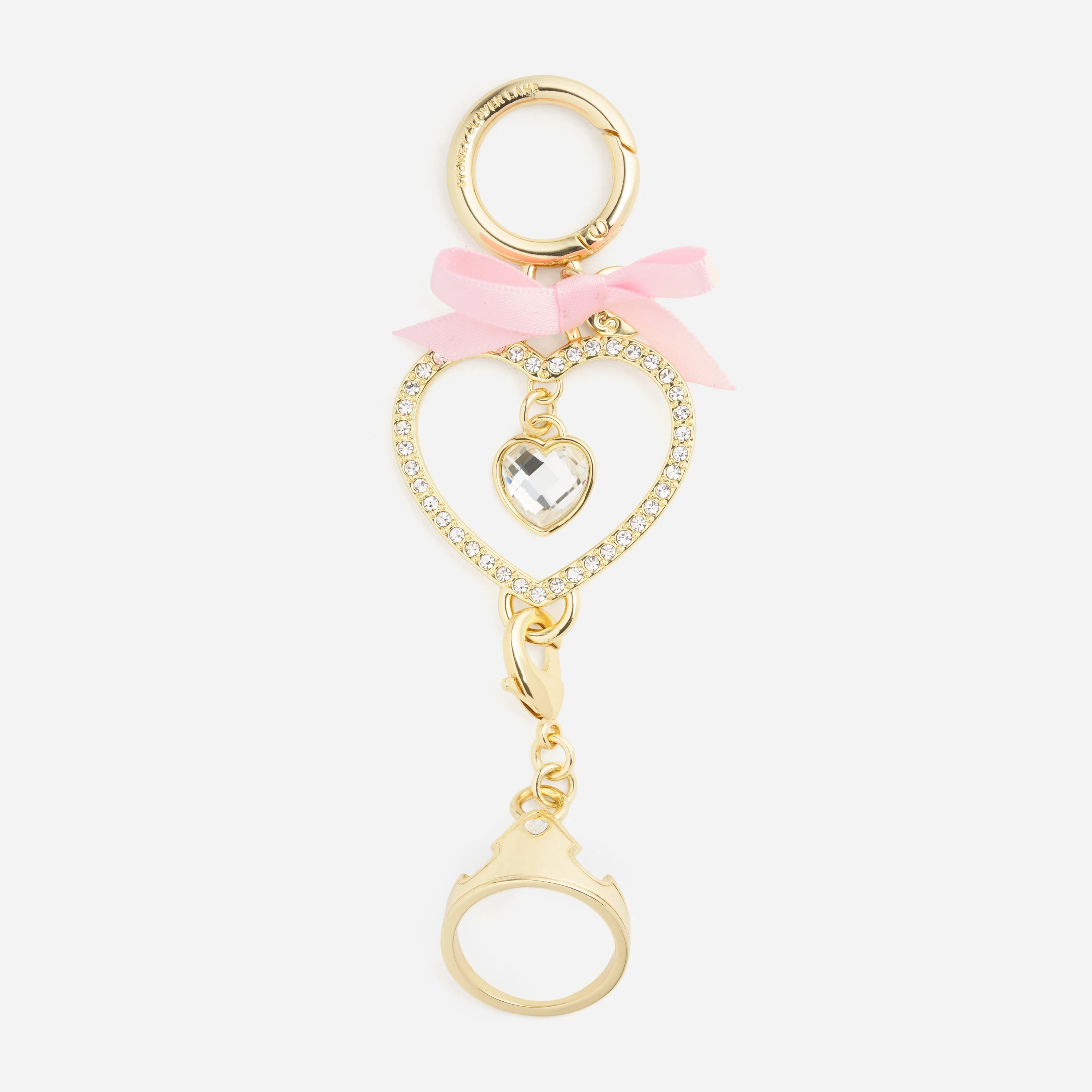 Disney Crystal Heart Bag Charm by Stoney Clover Lane | Stoney Clover Lane