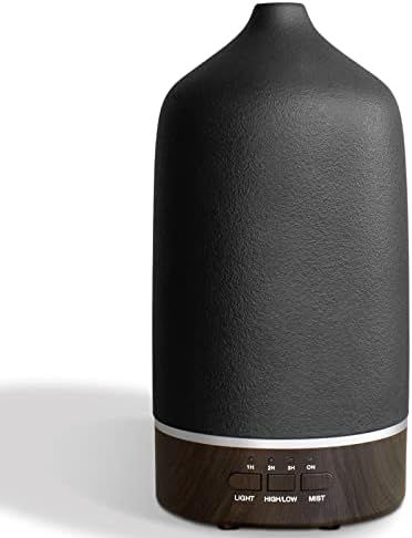 Essential Oil Diffuser Aromatherapy Humidifier - 300ML Ceramic Ultrasonic Infuser Quiet Aroma Air... | Amazon (US)