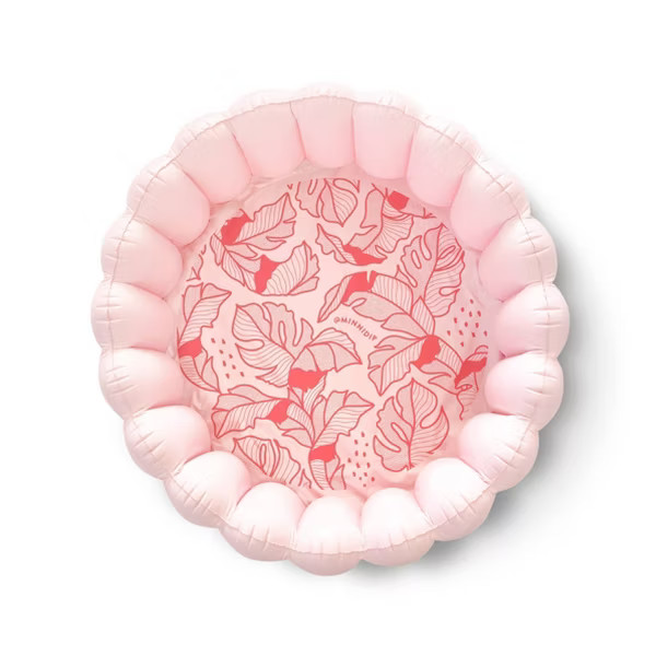 MINNIDIP Tufted Pool - Blushing Palms | Target