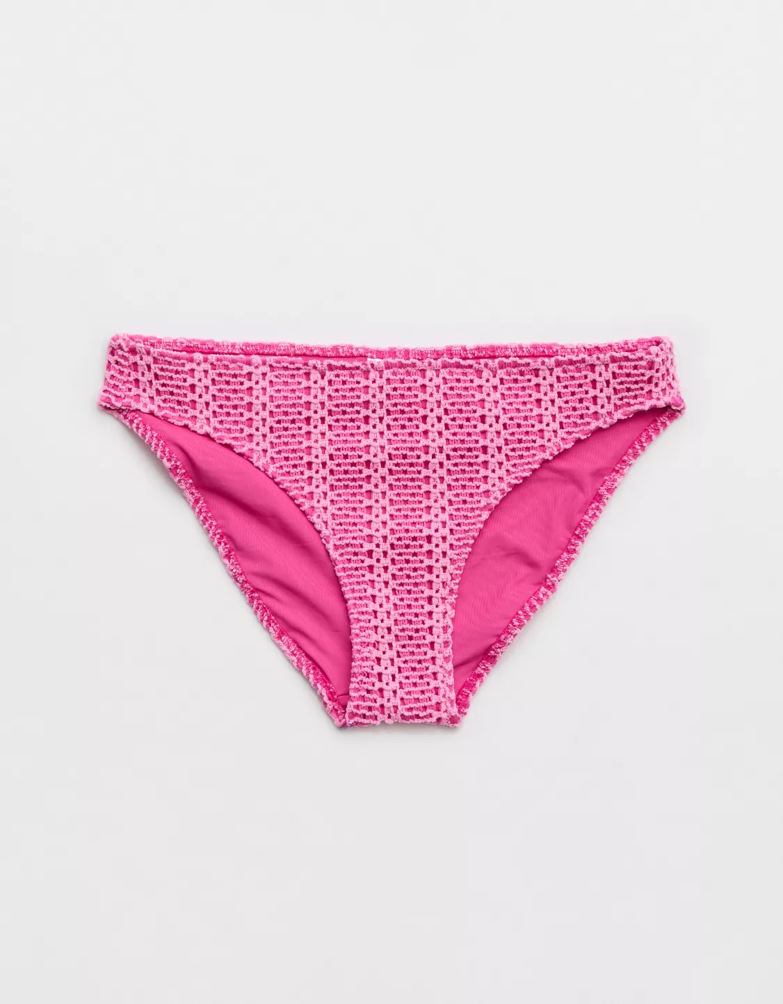 Aerie The Classic Cloudweave Crochet Bikini Bottom | American Eagle Outfitters (US & CA)