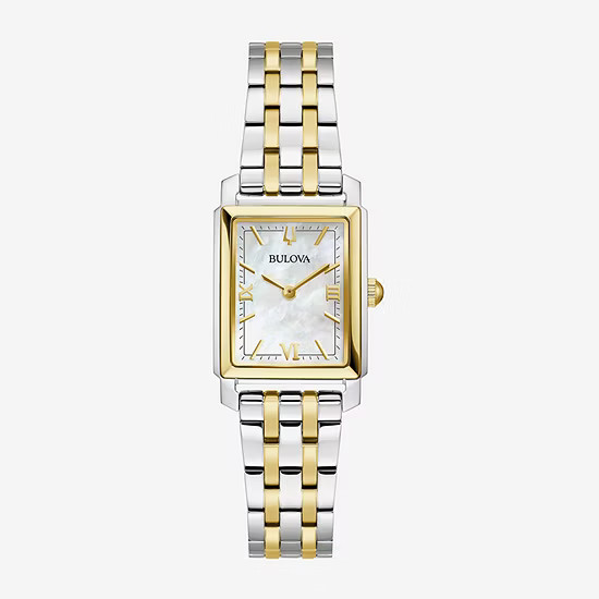 Bulova Classic Sutton Womens Two Tone Stainless Steel Bracelet Watch 98l308 - JCPenney | JCPenney
