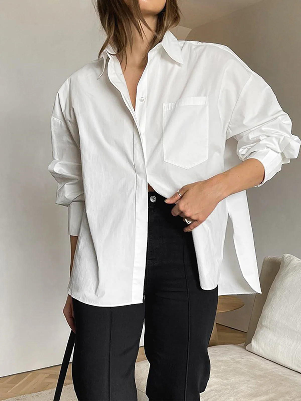 Minimalist Button Down Shirt | Commense
