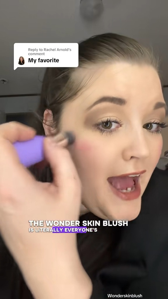 The wonderskin phlush stick will soon become your favorite too! It’s a color changing blush based on your ph! Starts out black but changes to give you the perfect f shade for you! 

#blush 

#LTKdayinmylife #LTKgrwm #LTKBeauty