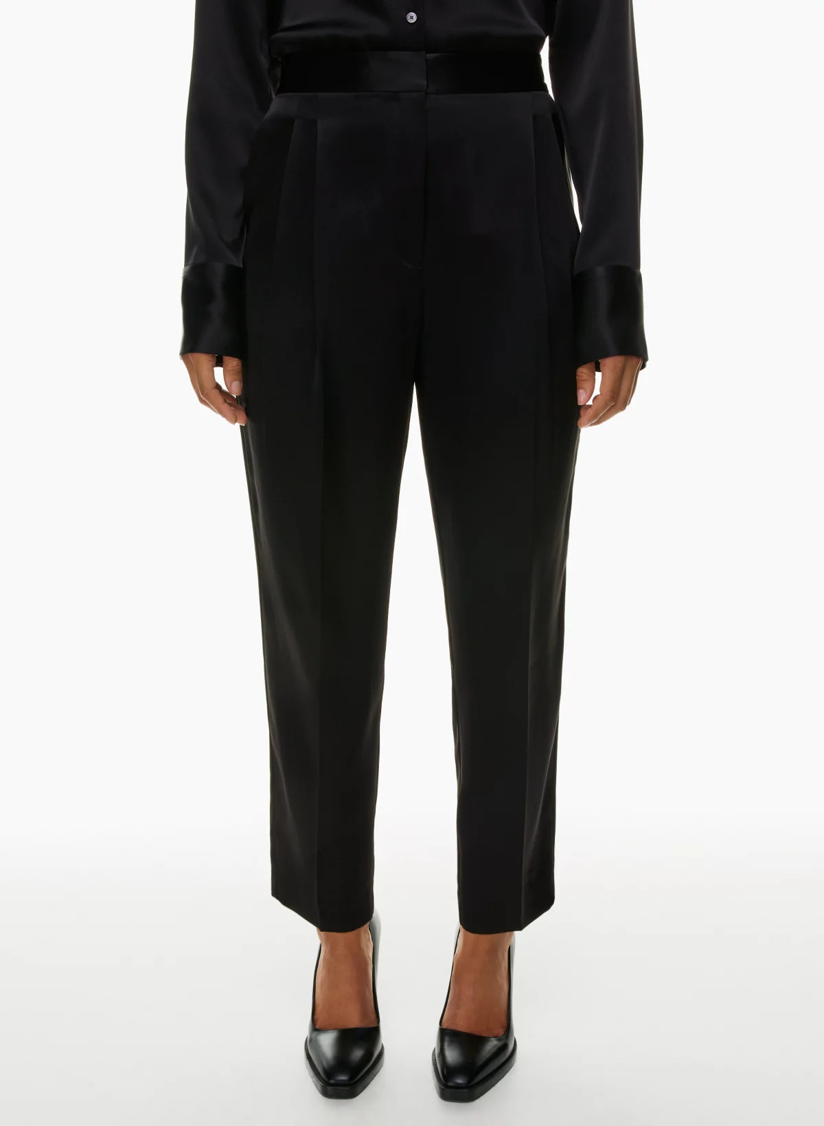 VOGUE SATIN PANT | Aritzia