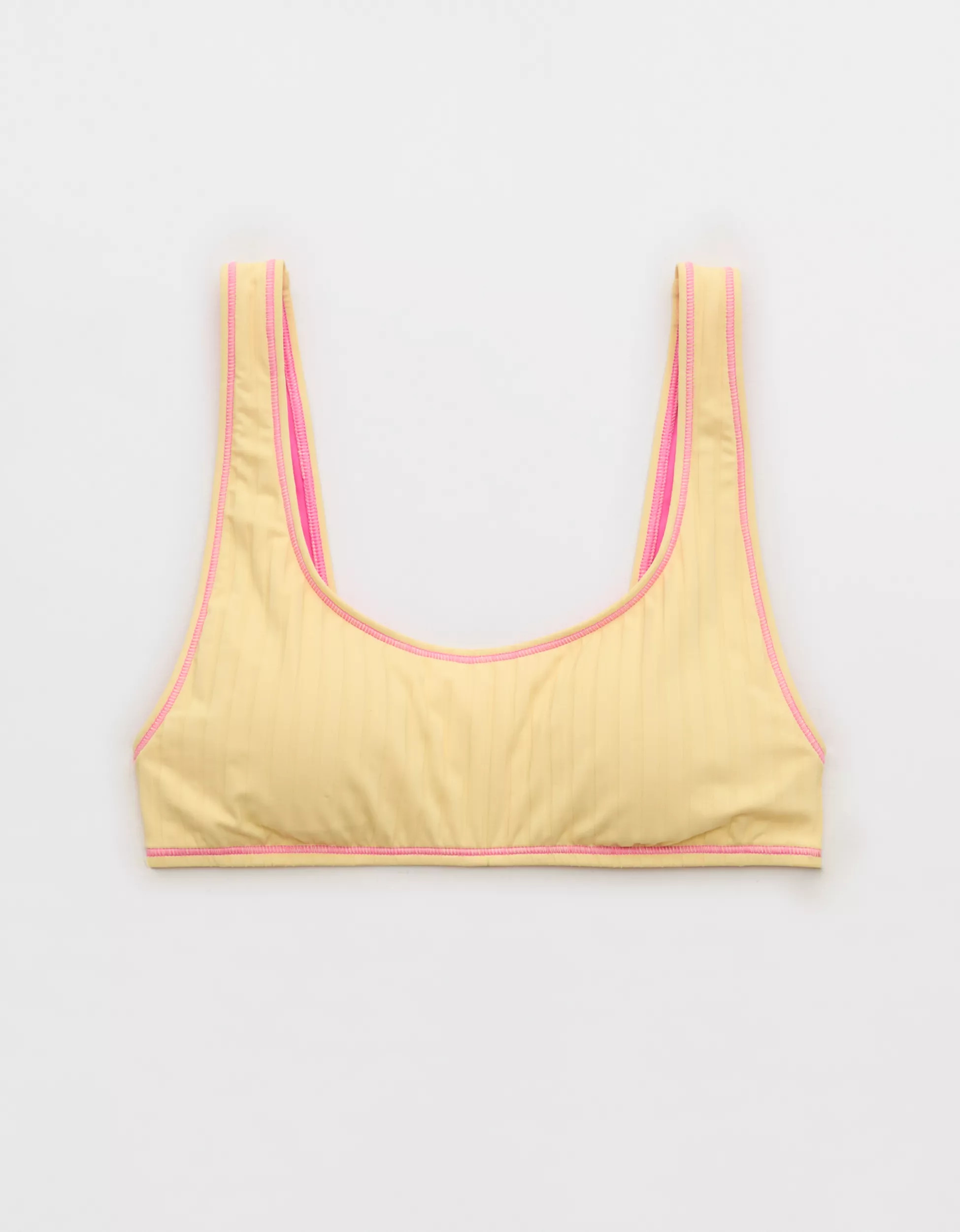 Aerie Low Scoop Ribbed Bikini Top | Aerie