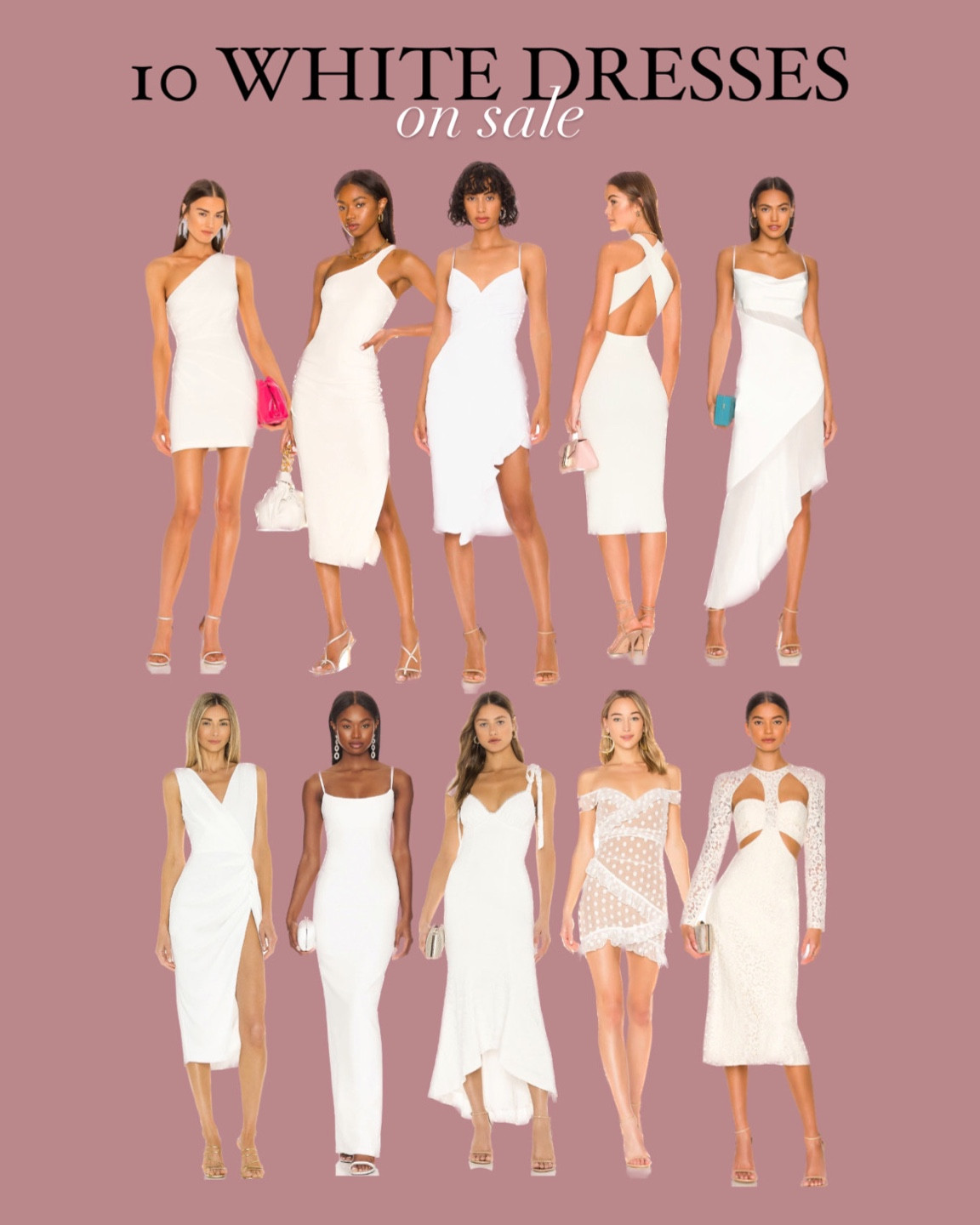 White dresses for the bride to be 

#LTKunder100 #LTKwedding #LTKstyletip
