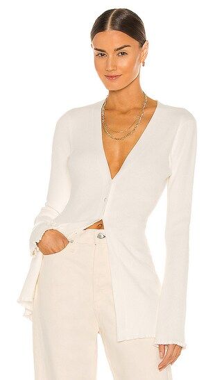 Lux Ribbed Cardigan | Revolve Clothing (Global)
