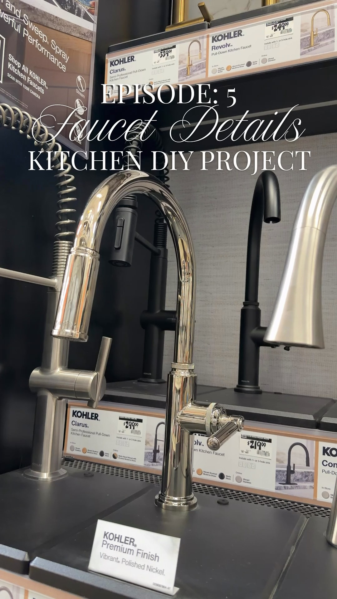 Polished Nickel Kitchen Faucet-beautiful, modern and timeless design.
#faucet #kitchenremodel #polishednickel #kitchenjewelry

#LTKHome #LTKU