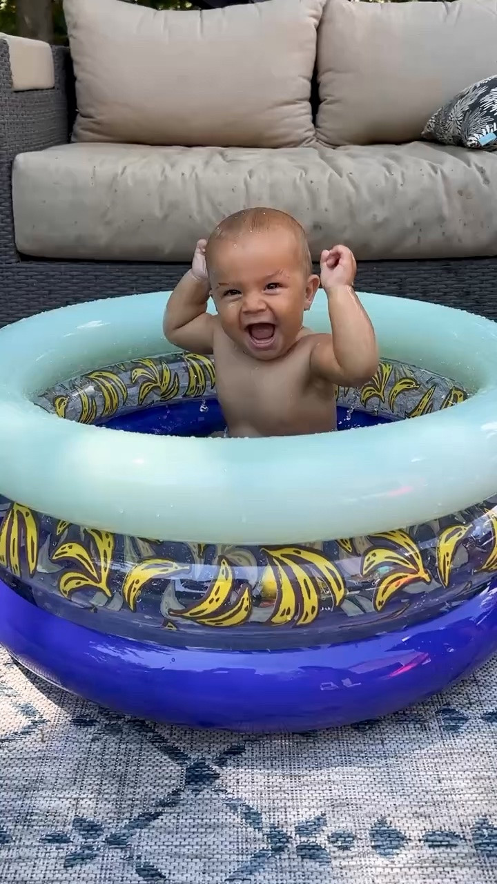 This little pool has been one of my favorite summer buys for Luke. ☀️💦

It’s the perfect size for babies and young toddlers, fills up in just a few minutes, and doesn’t waste a ton of water. We’ve been using it almost every day to cool off, and the banana print is just the cutest. 🍌

While I was at Target, I also grabbed pool noodles for just 80¢ and a few other fun Sun Squad summer finds!

Target Finds • Sun Squad • Kiddie Pool • Baby Summer • Toddler Summer • Pool Noodles • Backyard Fun • Outdoor Play • Summer Essentials • Mom Finds • Kids Activities

#LTKBaby #LTKKids #LTKSeasonal
