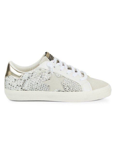 Snake-Print Mixed-Media Sneakers | Saks Fifth Avenue OFF 5TH