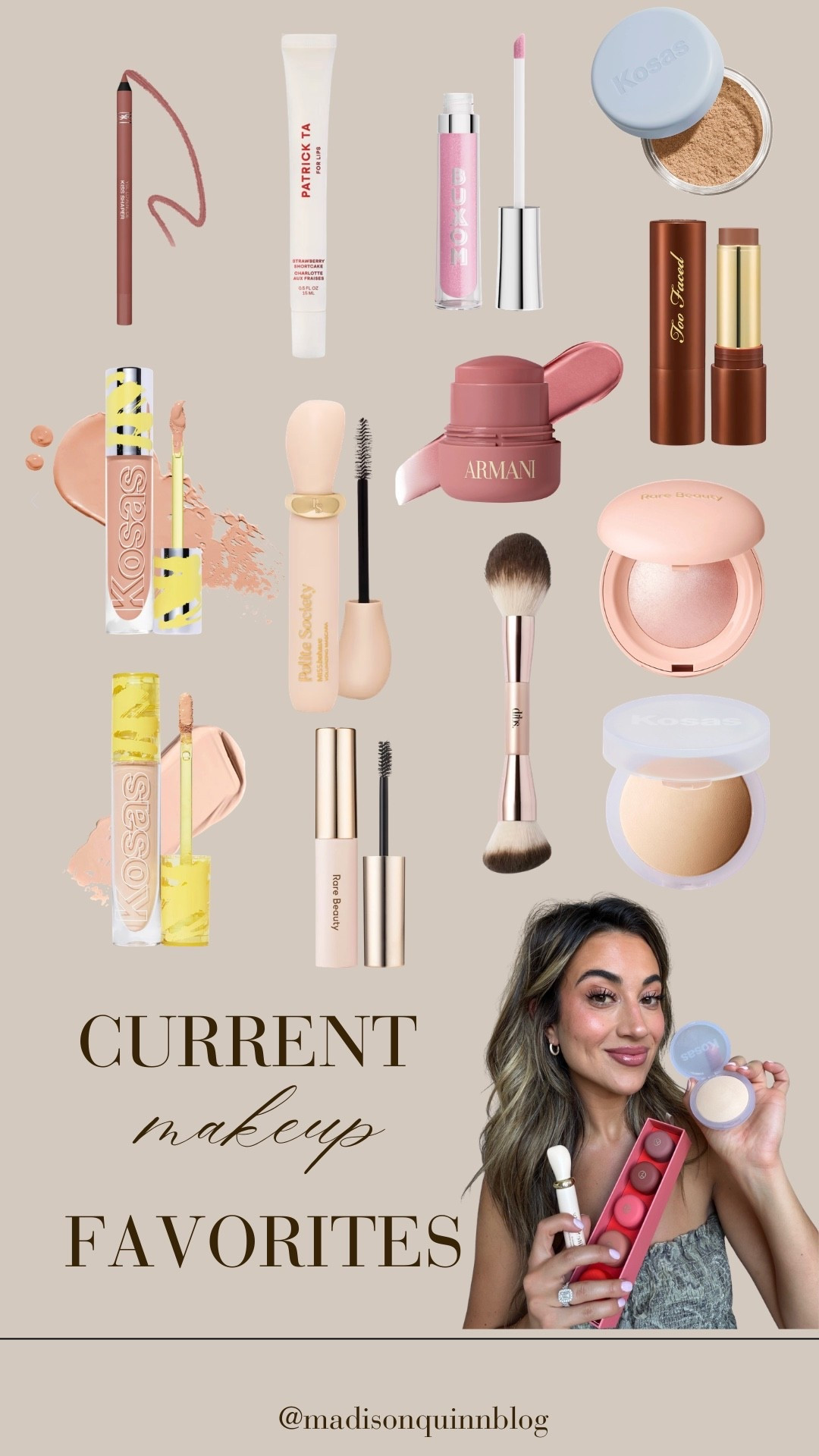 These are some of my current favorite beauty products! 

Beauty makeup concealer cream blush bronzer contour dibs kosas Sephora ulta makeup routine

#LTKgrwm #LTKSeasonal #LTKBeauty