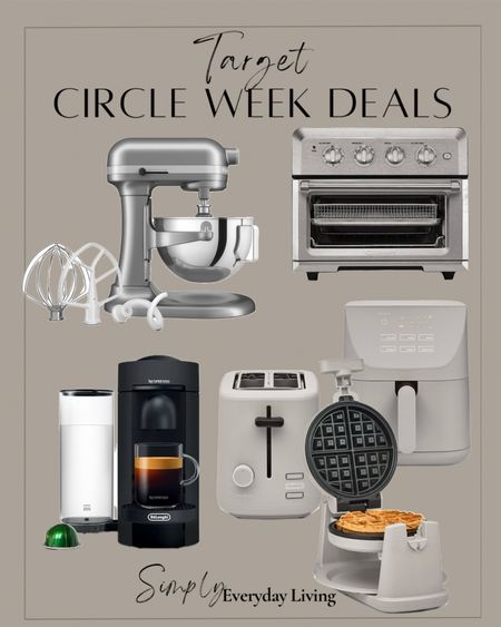 Target circle has great deals on kitchen appliances this week only!

#LTKsalealert #LTKxTarget