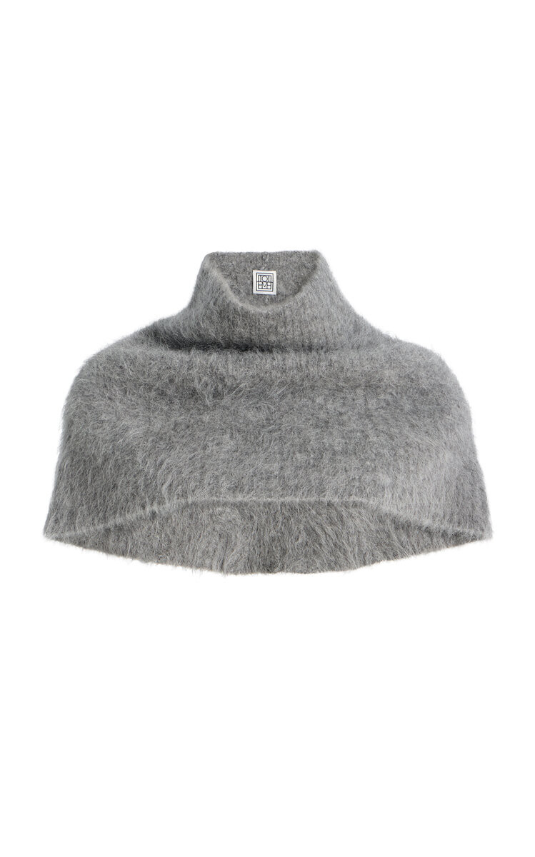 FUNNEL ALPACA  BLEND NECK WARMER | Moda Operandi (Global)