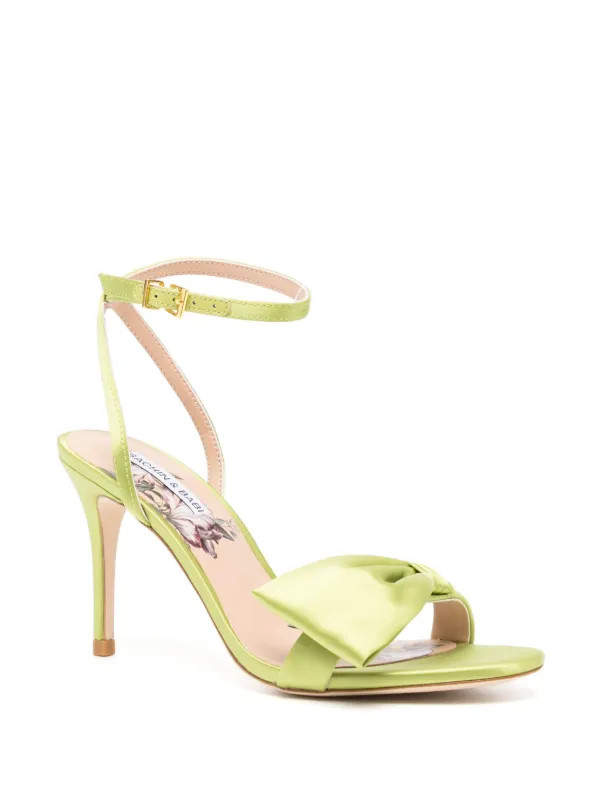 Chelsea 90mm bow-detail sandals | Farfetch Global