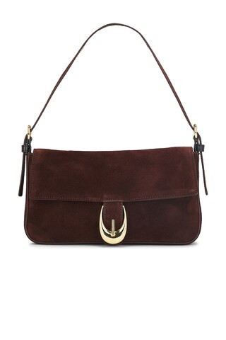 Staud Harlow Bag in Chocolate | FWRD 