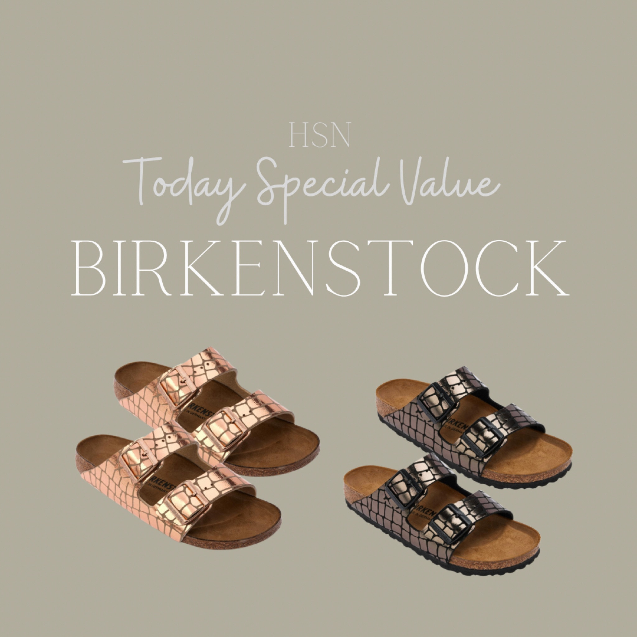 Hsn best sale birkenstock sandals