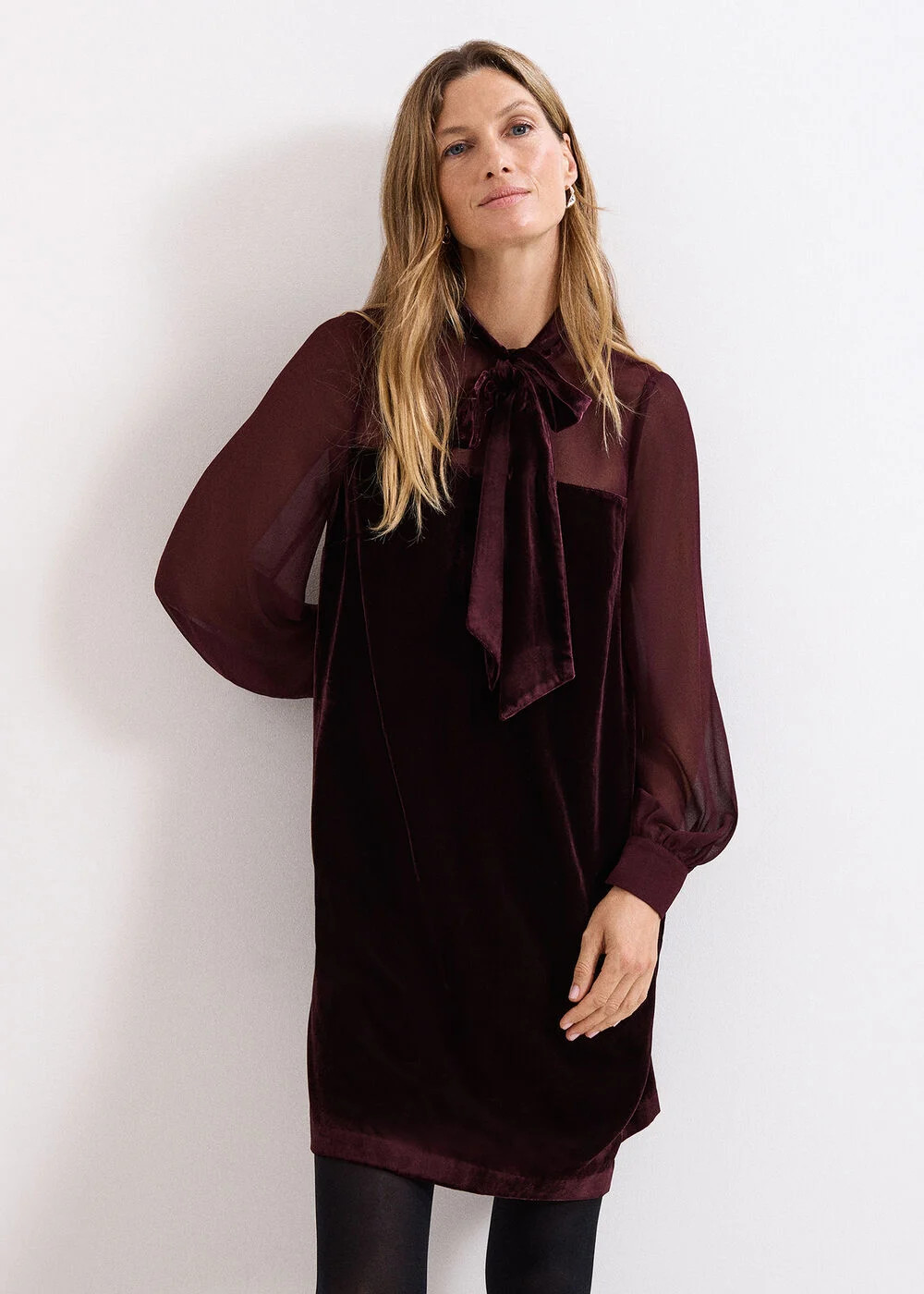 Vinnie Velvet Mini Dress | Phase Eight UK | | Phase Eight