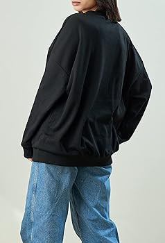 MAJECLO Women's Oversized Sweatshirt Los Angeles California Crewneck Long Sleeve Casual Loose Pul... | Amazon (US)