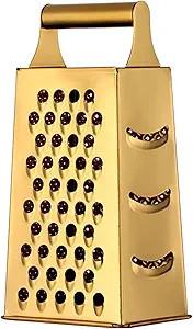 Large Stainless Steel 4 Sides Grater Slicer with Handle, Multifunctional Cutter Planing for Ginge... | Amazon (US)