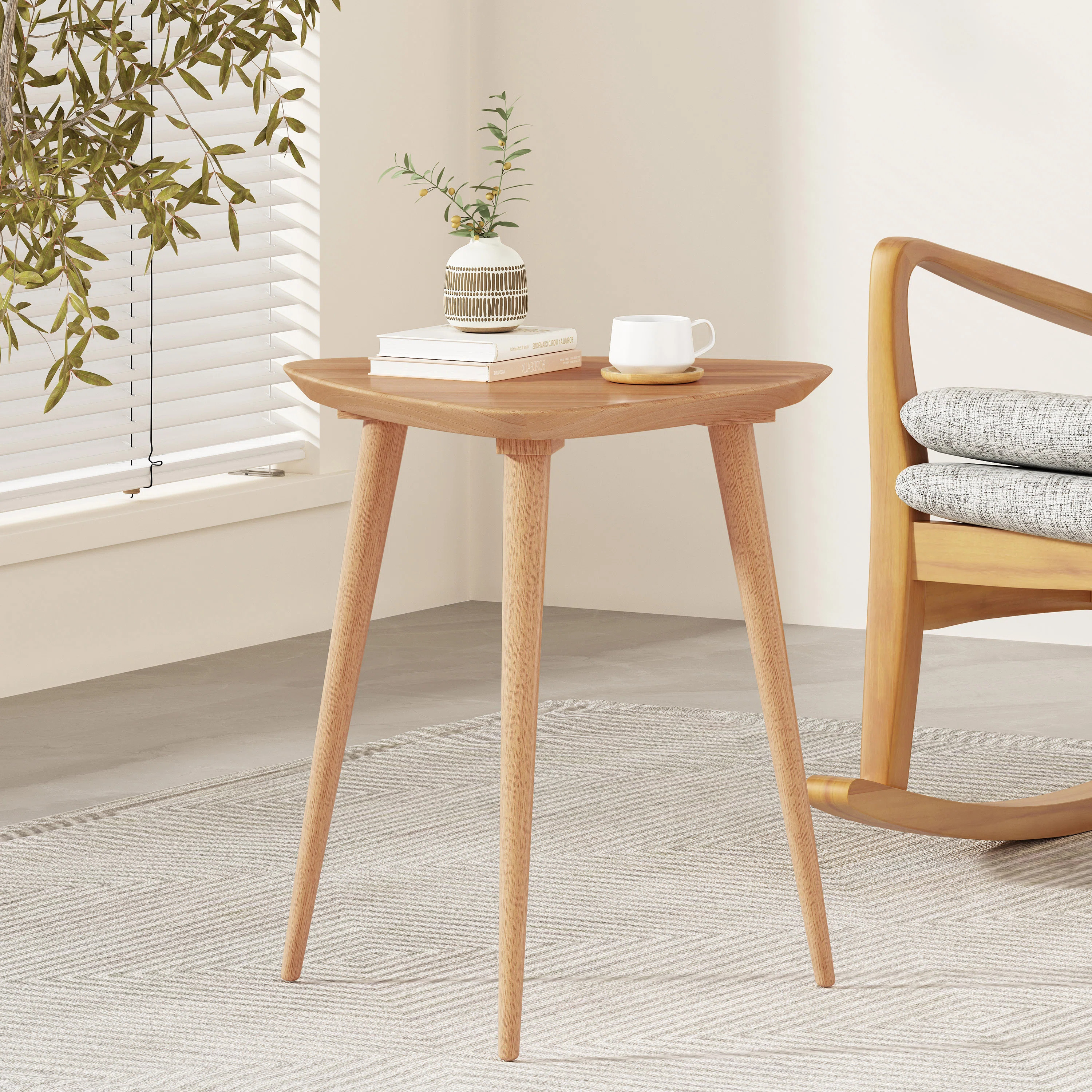 Kamile Solid Wood End Table | Wayfair North America