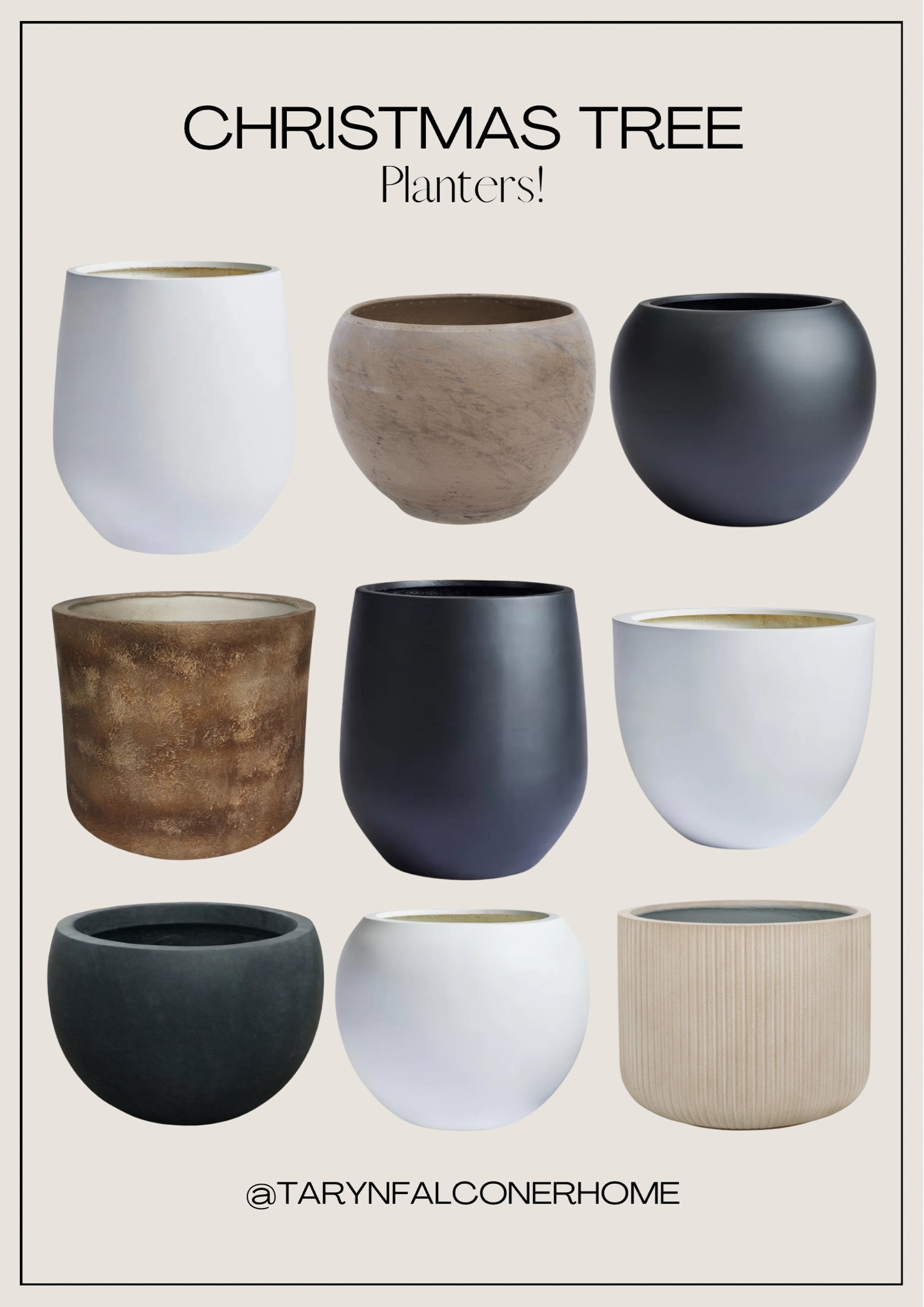 Oversized planters perfect for placing your Christmas tree in for a modern look!

#planter #oversizedplanter #christmastree #christmasdecorating #holidaydecor #modernplanter 

#LTKHoliday #LTKHome