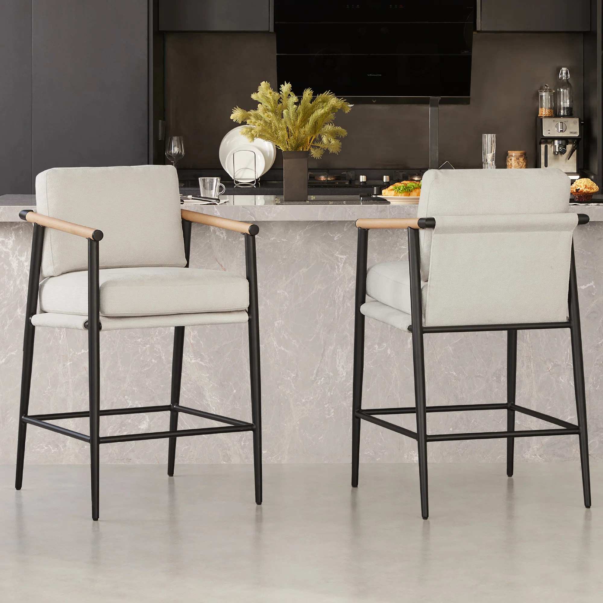 17 Stories Atik 27.2'' Bar Stool & Reviews | Wayfair | Wayfair North America