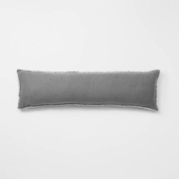 Lumbar Heavyweight Linen Blend Throw Pillow - Casaluna™ | Target