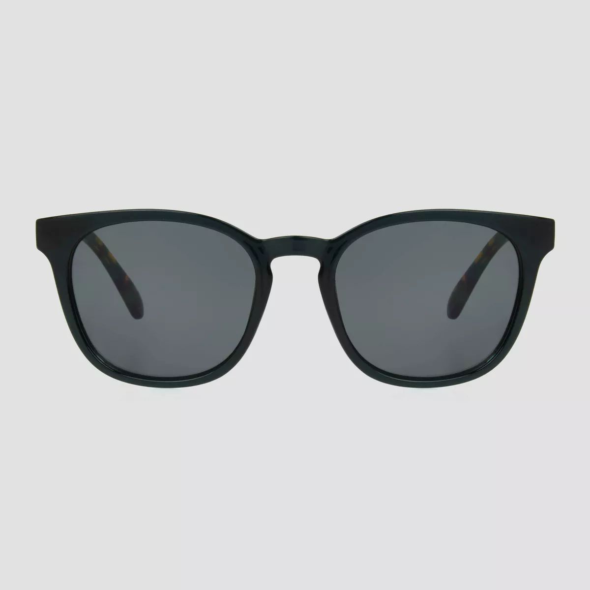 Women's Square Key Hole Sunglasses - Universal Thread™ Black | Target