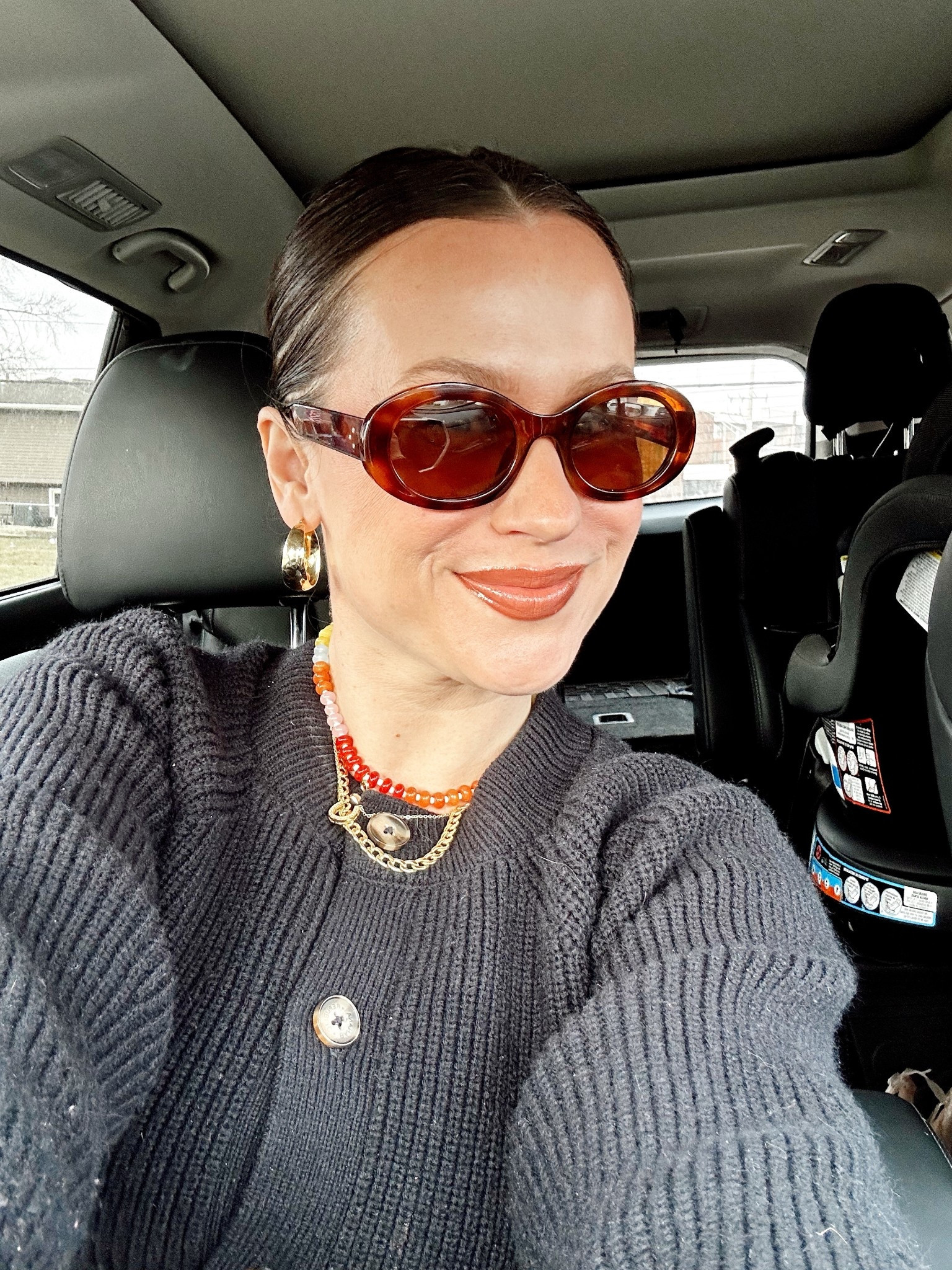 Today things:
Sunglasses were inspired by Shannon beador on rhoc

Lip combo is all Revlon!
Lipliner: off roading
Lipstick: bare affair
Lip gloss: super natural

Also linked my three necklaces, the horseshoe, gold chain and h initial necklace

#amazonfinds #lipcombo #drugstoremakeup #everydaymakeup #nudelip 

#LTKSaleAlert #LTKBeauty #LTKootd