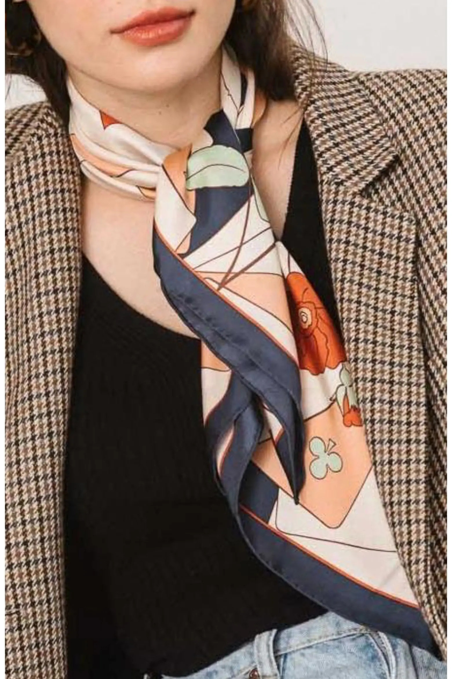 Camellia Silk Square Bandana | Nordstrom | Nordstrom