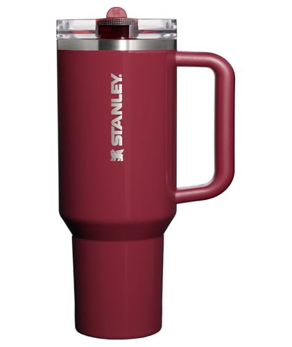 STANLEY Quencher ProTour Flip Straw Tumbler - 14 oz (414 ml) - Leakproof Lid with Built-in Straw & Handle - insulated Stainless Steel - BPA-Free - Cupholder Compatible for Travel | Amazon (US)