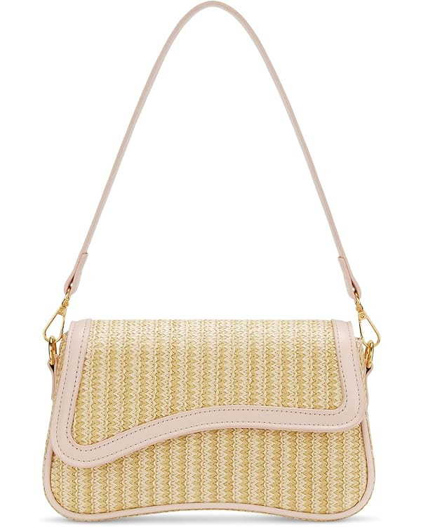 KKXIU Shoulder Bag for Women Small Hobo Handbags Cute Mini Clutch Purses | Classic Trendy Retro U... | Amazon (US)