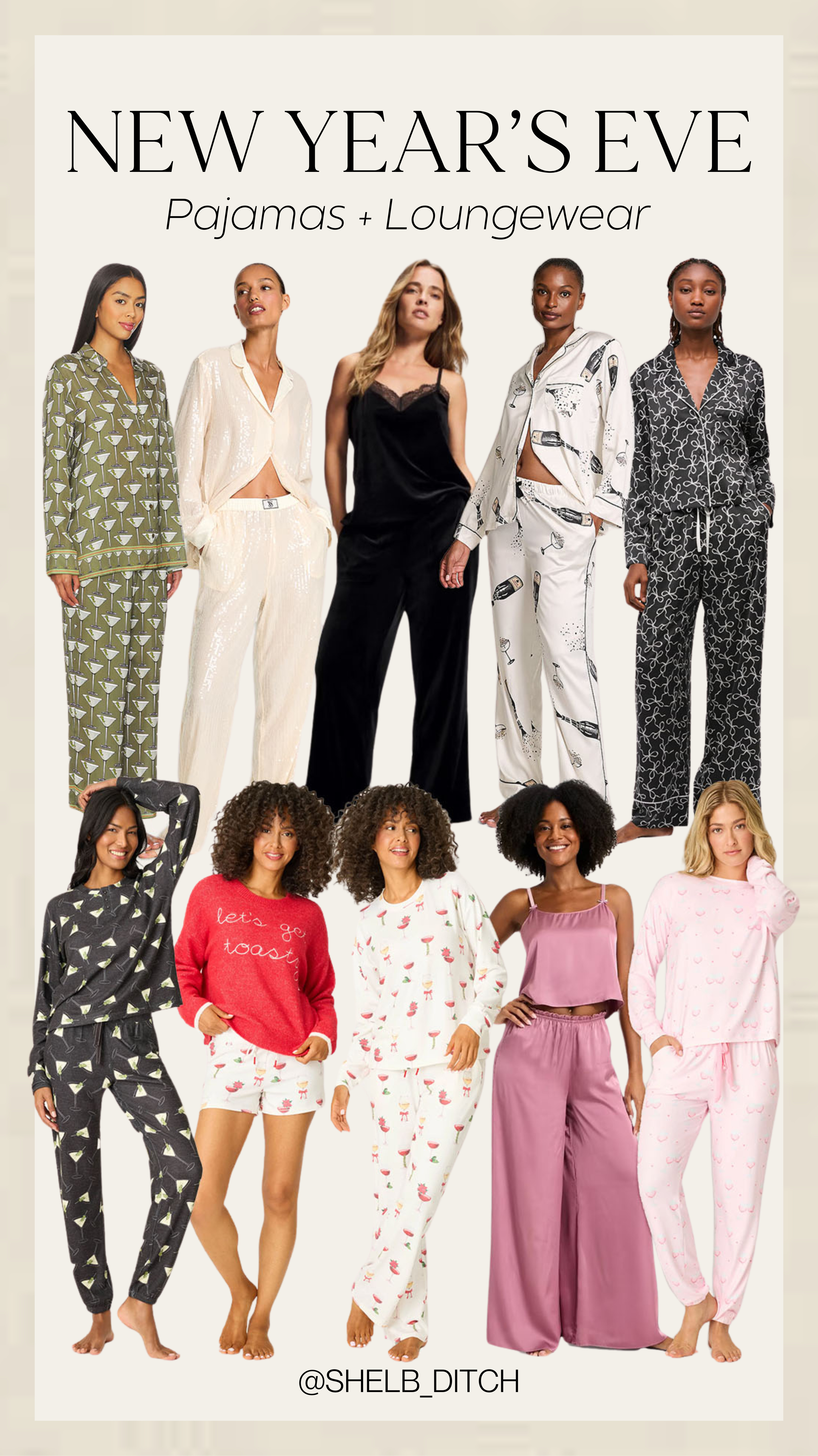 NYE Pajamas | NYE Loungewear | New Year's Eve Pajamas | New Year's Eve Loungewear | New Year's Eve Pjs | New Year's Eve Staying In Outfit 

 #LTKHoliday #LTKSeasonal #LTKFindsUnder100