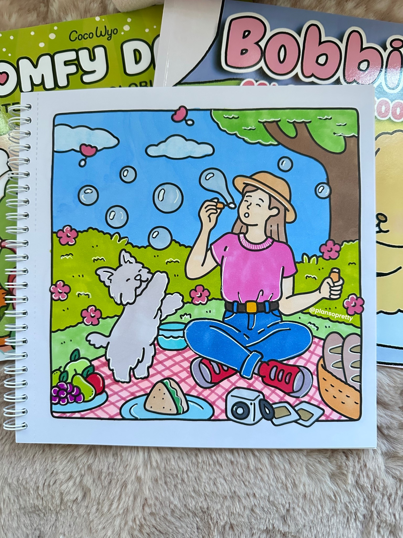 What a perfect day for a puppy picnic 🫧 🐕 from Dog Moments! #coloringcommunity #dogmoments #alcoholmarkers #picnic #springishere #coloringbookartist #cozycoloring #coloringinspo #puppylove


#LTKdayinmylife #LTKstorytime #LTKSeasonal