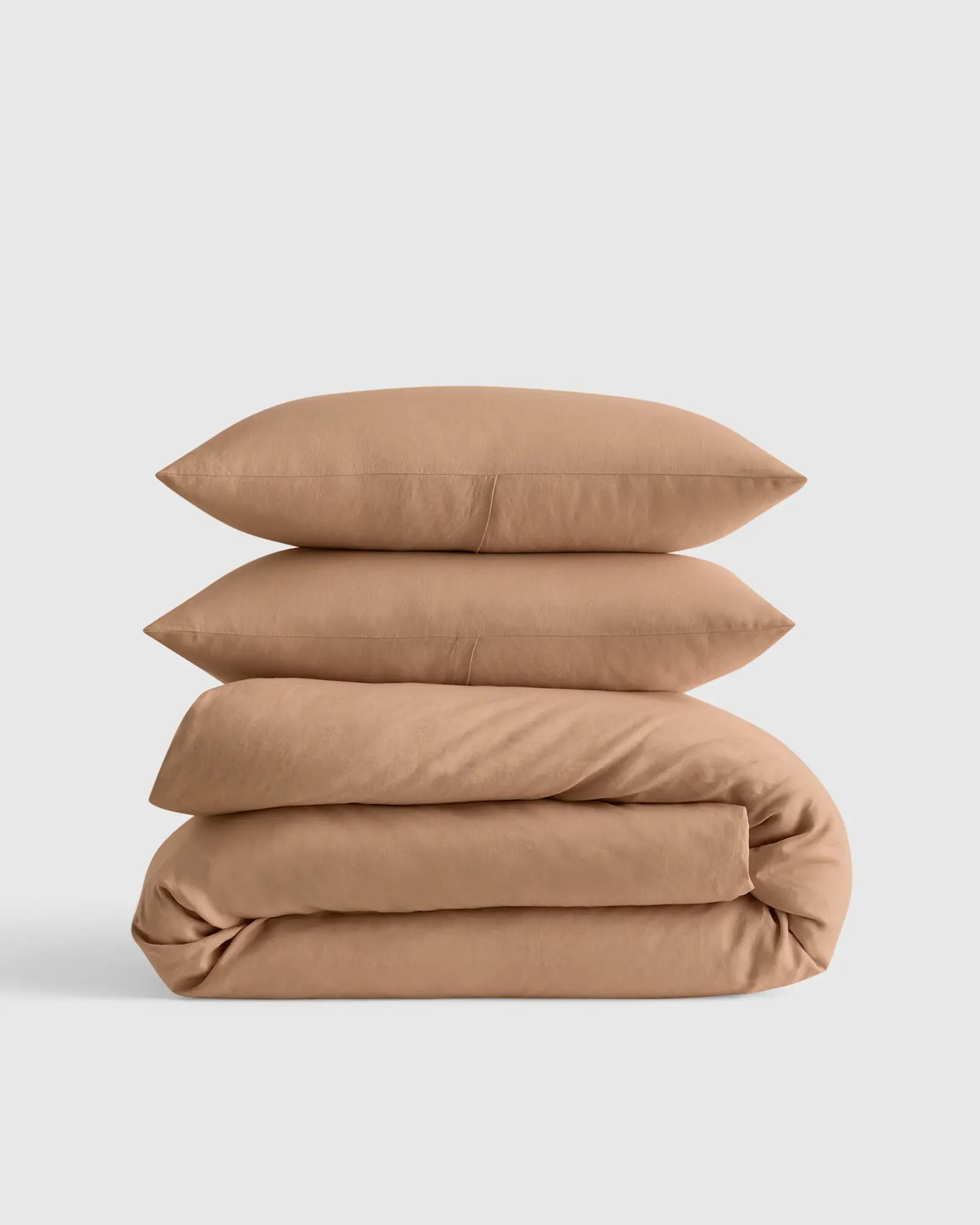 Linen Duvet Cover Set in Latte | Quince